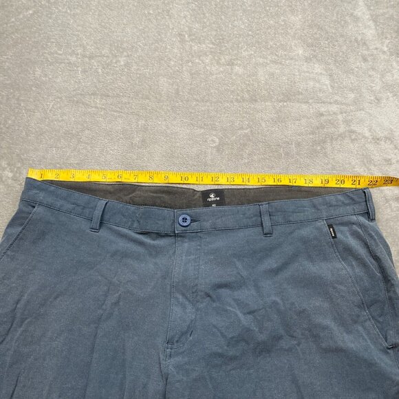 Ripzone Chino Shorts Men's 42 Gray Cotton Stretch Zip Fly Slash Pockets Outdoor - Picture 7 of 13